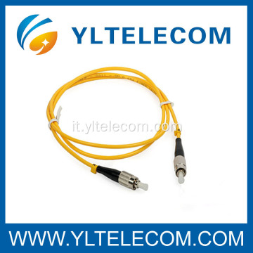 Patch cord in fibra ottica plenum PVC / LSZH LC SM Fibra monomodale / multimodale